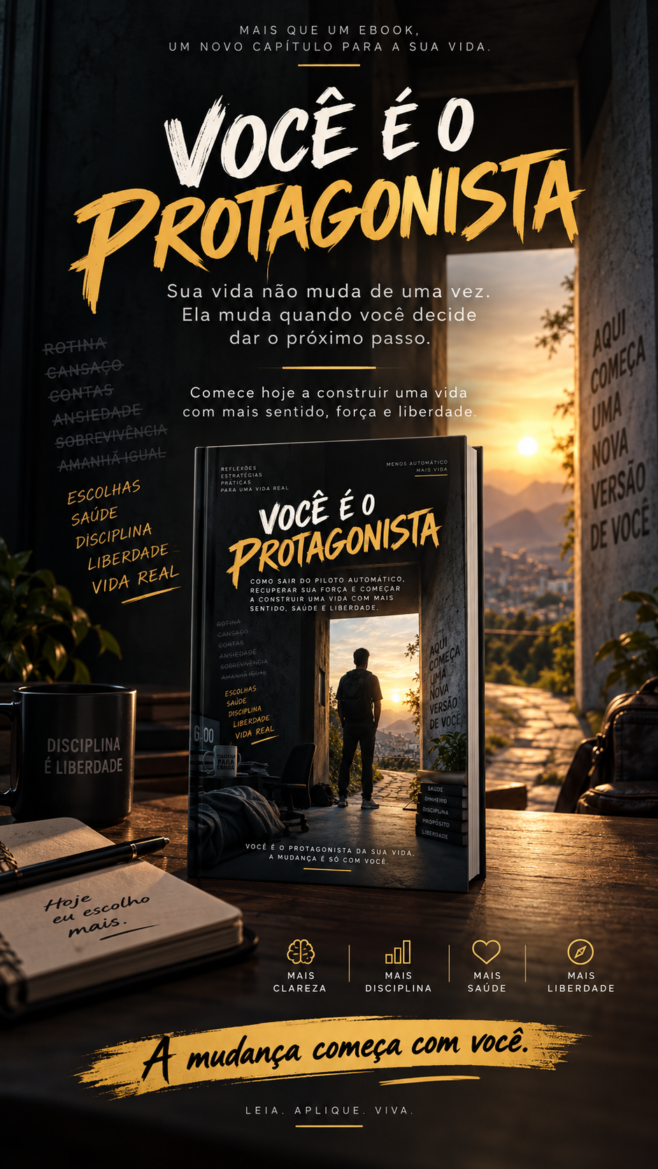 Capa do ebook Você é o Protagonista